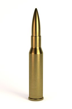 mermi gerçekçi 3d render