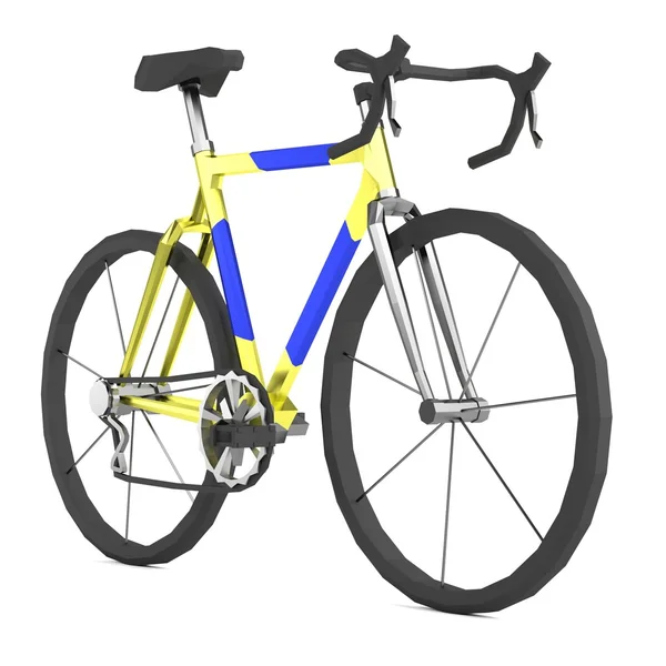 Realistisk 3d render av cykel — Stockfoto