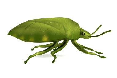 pis böcek gerçekçi 3d render