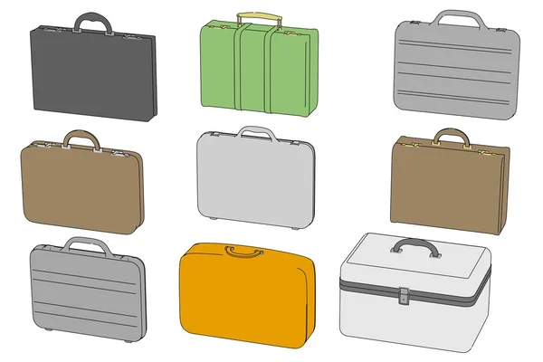 Imagen de maletas (maletas) ) —  Fotos de Stock