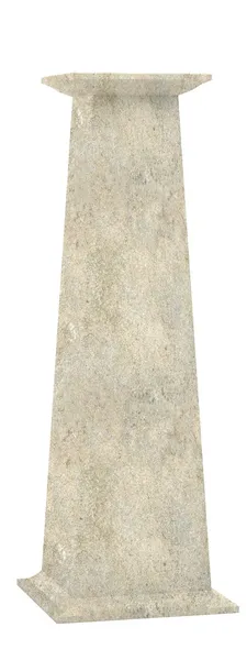 Realistic 3d model of column — Zdjęcie stockowe