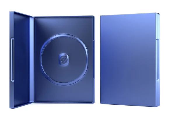 Realistic 3d render of DVD case — Stock Photo, Image