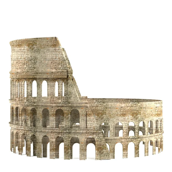 Realistische 3d render van coloseum — Stockfoto