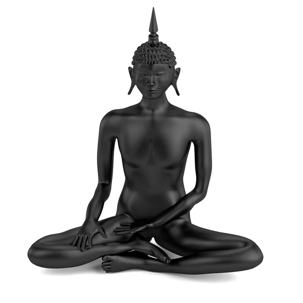 Valósághű 3d render-Buddha — Stock Fotó