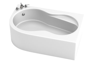 banyo küveti gerçekçi 3d render