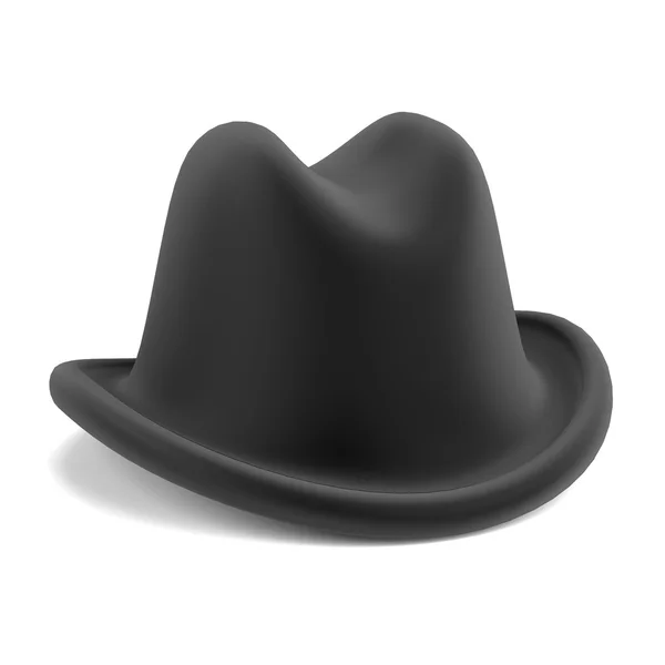 Refleic 3d render of hat — стоковое фото