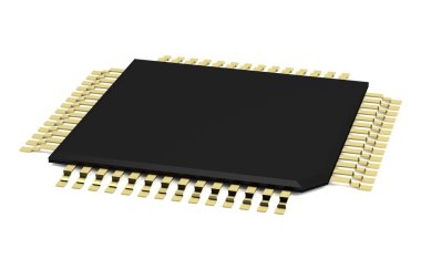 Chip gerçekçi 3d render
