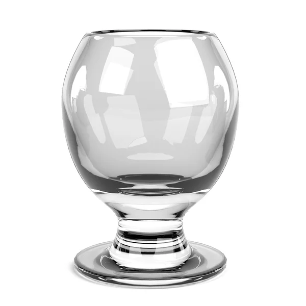 Realistic 3d render of glass — Stock Photo, Image