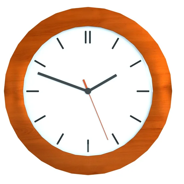 Realistic 3d render of clock — Stock Photo, Image