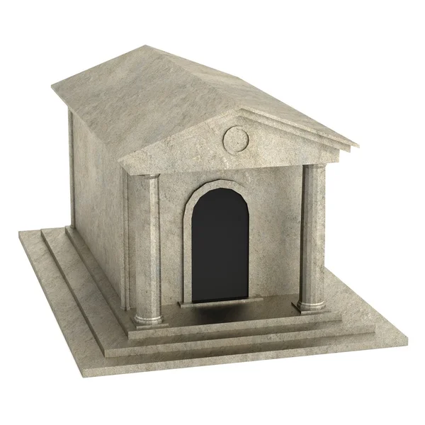 Realistic 3d render of grave — Stock Photo, Image