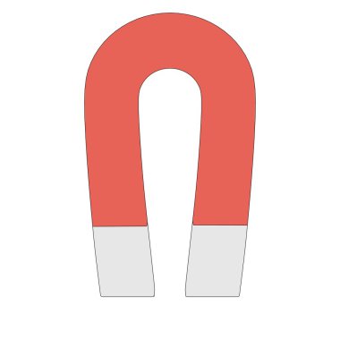 mıknatıs aracının çizgi film resim