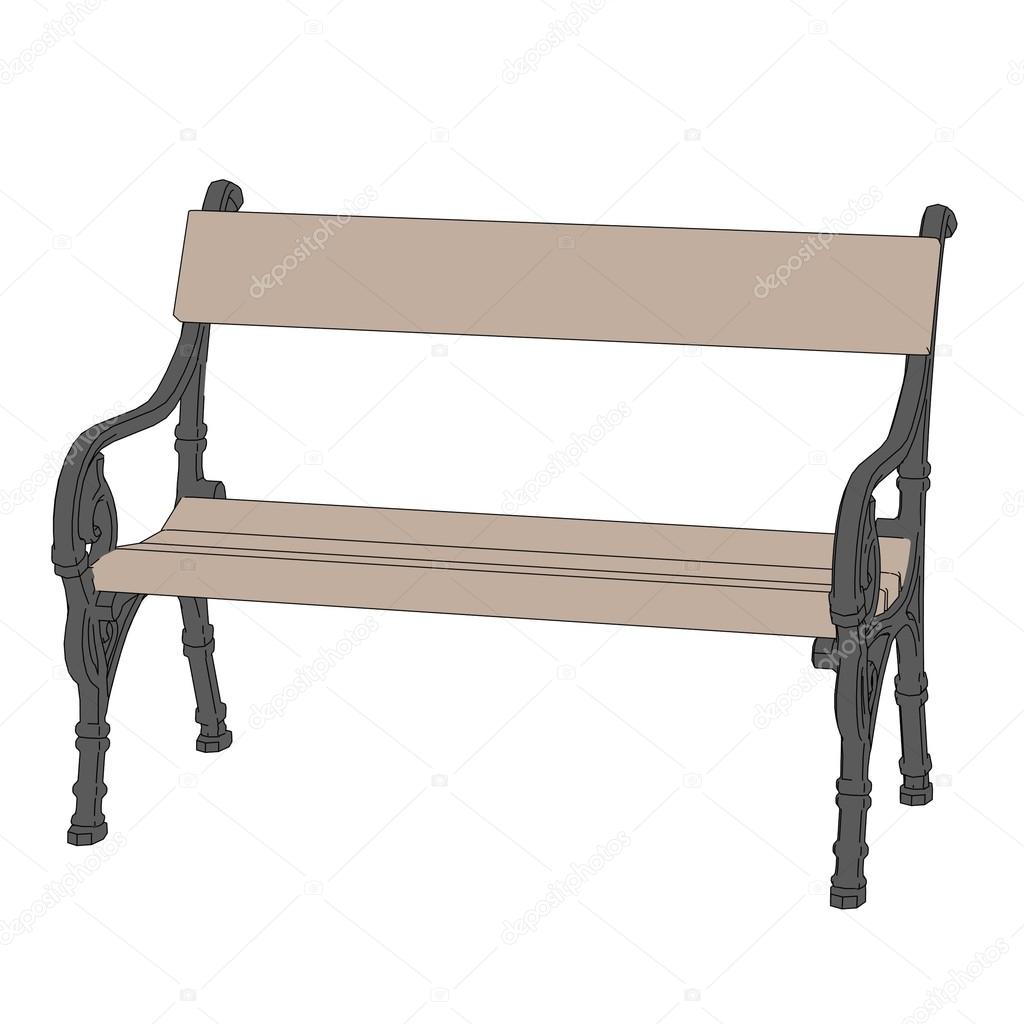 Cartoon image of park bench Stock Photo by ©3drenderings 39619723 Cartoon image of park bench Stock Photo by ©3drenderings 39619723