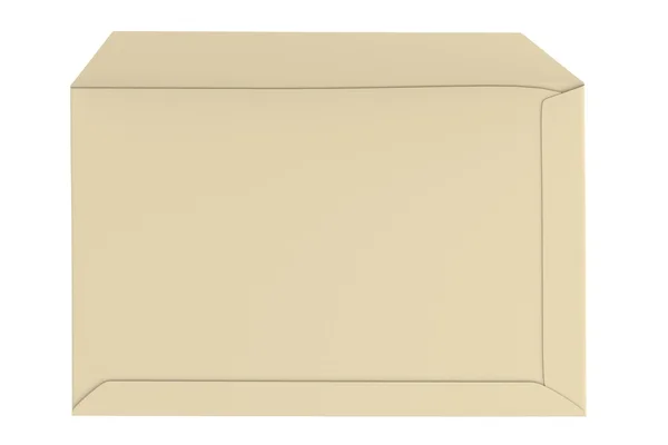Renderização 3d realista de envelope — Fotografia de Stock