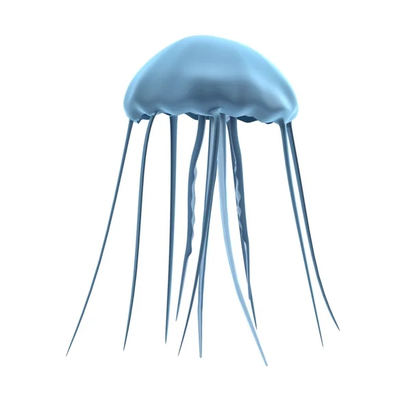 Реалистичный 3D рендеринг медуз — стоковое фото
