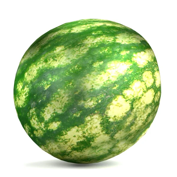 Realistisk 3d render av melon — Stockfoto