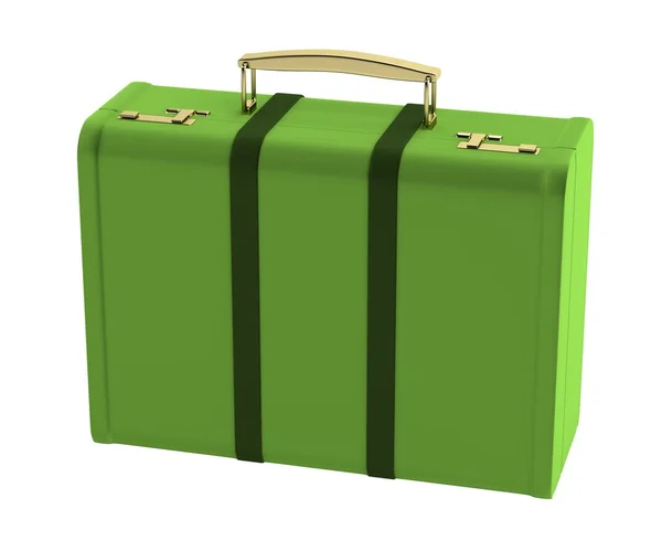 Realistic 3d render of suitcase — Stock Photo, Image