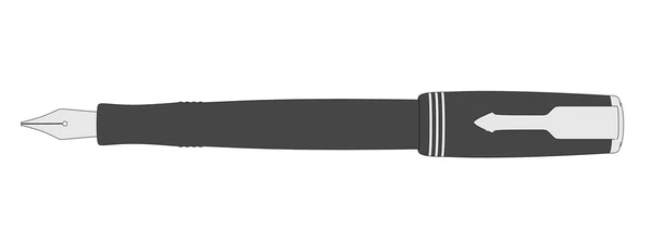 Карикатурное изображение роскошной ручки — стоковое фото