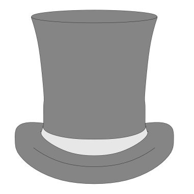 şapka (aksesuar çizgi film resim)