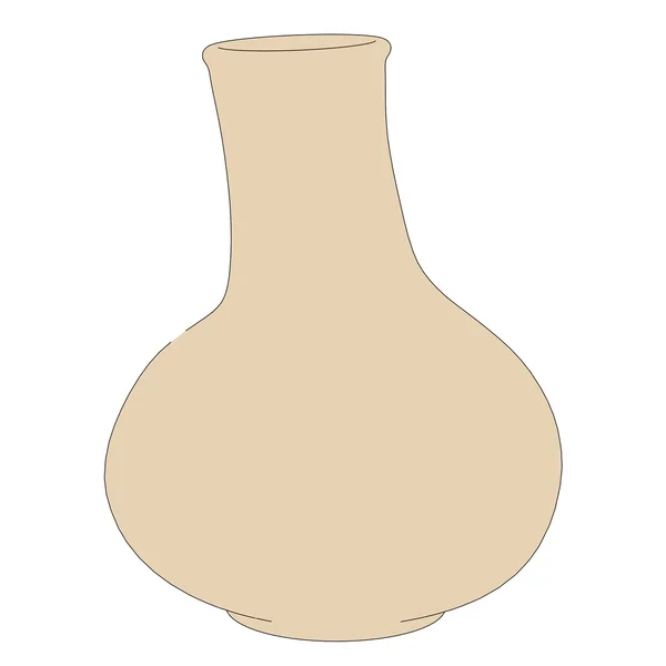 Cartoon image of prehistoric vase — Stock Photo, Image