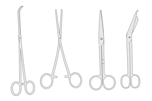 Cartoon image of medical tools — Stock Photo, Image