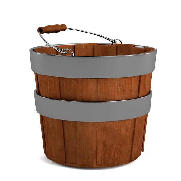 Realistic 3d render of bucket — Stock Photo, Image