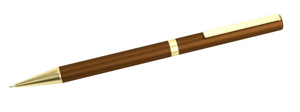 現実的なペンの3Dレンダリング — ストック写真