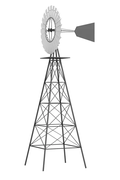 Ρεαλιστική 3d καθιστούν ανεμόμυλου — Φωτογραφία Αρχείου