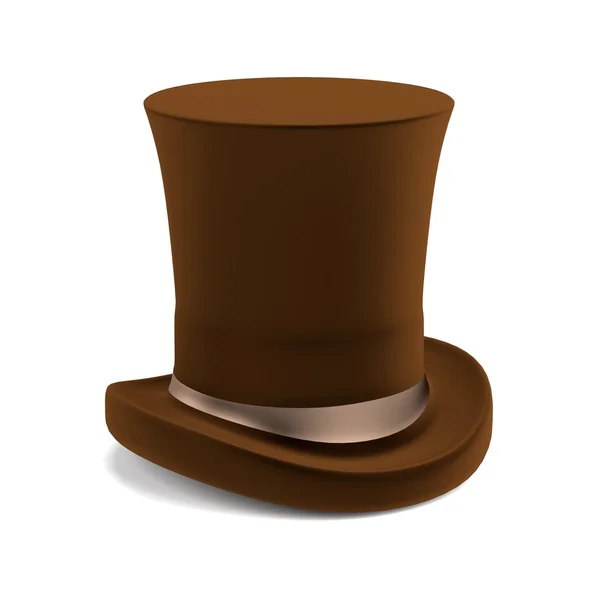Realistyczne renderowanie 3d kapelusz — Zdjęcie stockowe