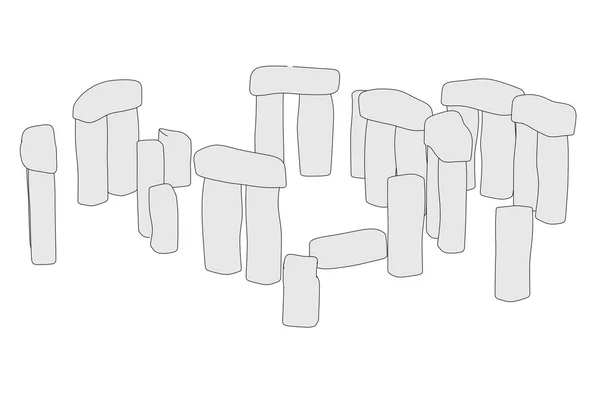 Изображение структуры Стоунхенджа — стоковое фото