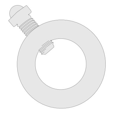 parmak vida çizgi film resim