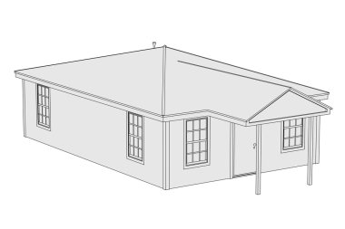 resim bizim evi çizgi film.