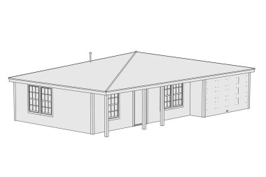 resim bizim evi çizgi film.