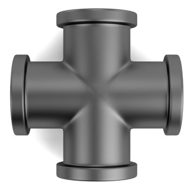 render 3d realista de tubulação