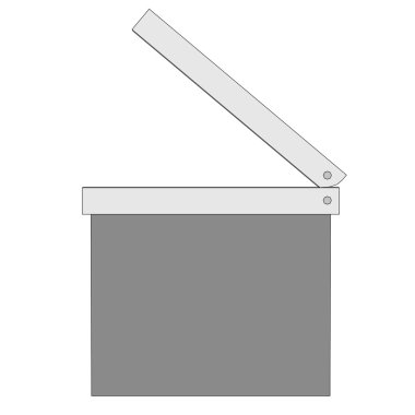 Cartoon image of scene taker