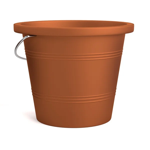 Realistic 3d render of bucket — Stock Photo, Image