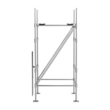 scaffolings gerçekçi 3d render