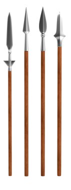 Spears gerçekçi 3d render