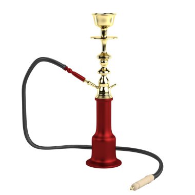 shisha gerçekçi 3d render