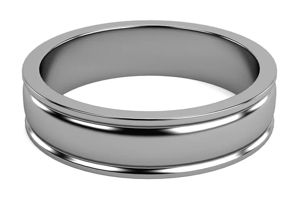 Realistisk 3d render ring — Stockfoto