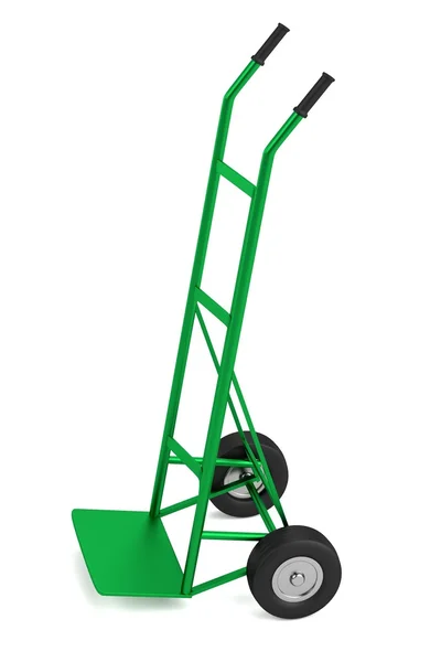 Realistic 3d render of hand truck — Stock Photo, Image