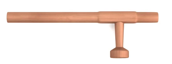 Realistic 3d render of tonfa — Stock Photo, Image