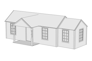 resim bizim evi çizgi film.