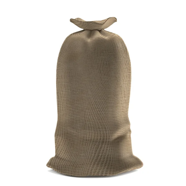 Realistic 3d render of sack — Stock Photo, Image