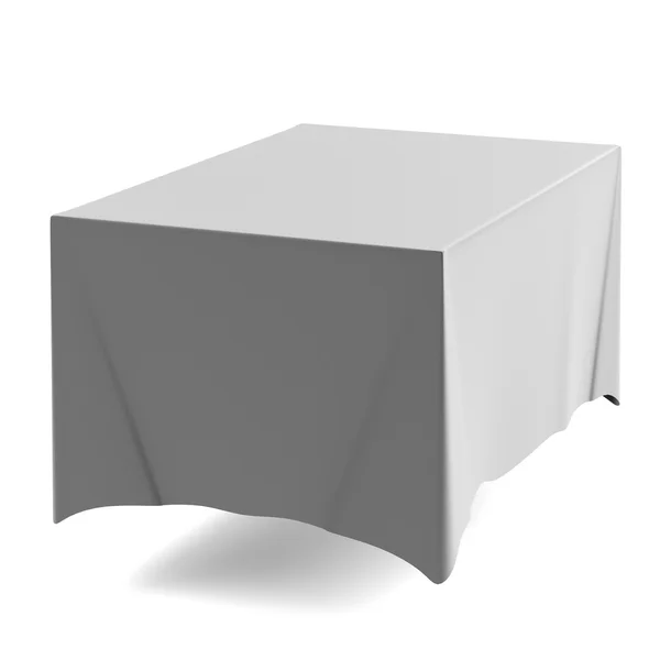 Renderização 3d realista de toalha de mesa — Fotografia de Stock
