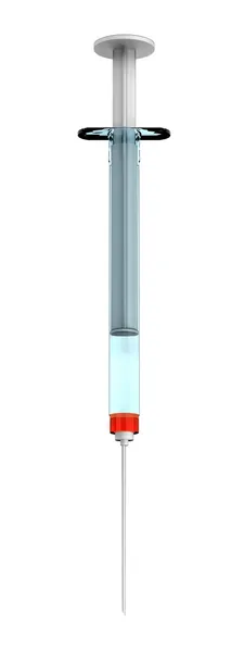 Realistic 3d render of syringe — Stock Photo, Image