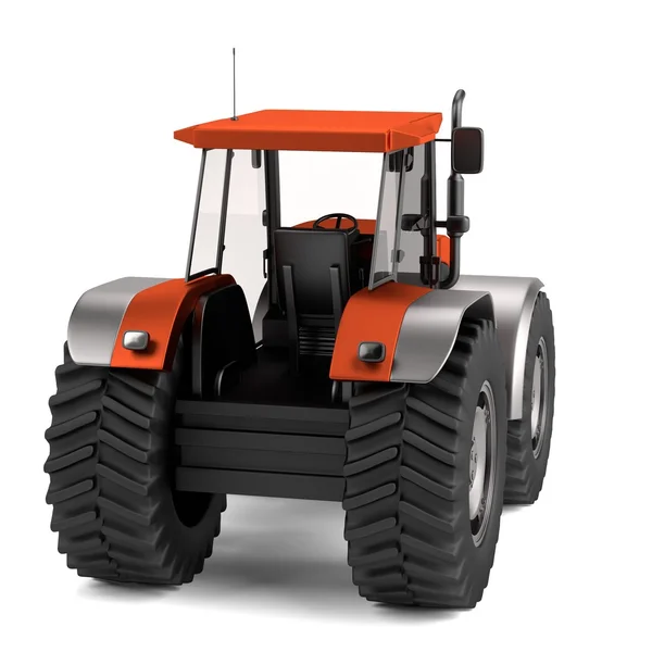 Realistisk 3d render för traktor — Stockfoto
