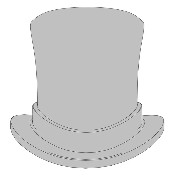 Cartoon image of hat (accessory) — Stock Photo, Image