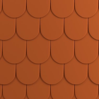 kiremit gerçekçi 3d render