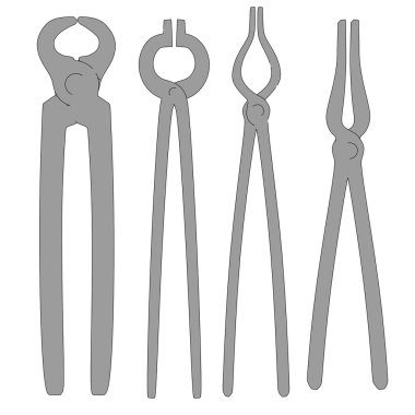 Demirci pense çizgi film resim