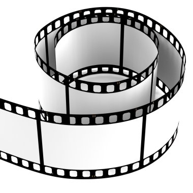 film makarası gerçekçi 3d render